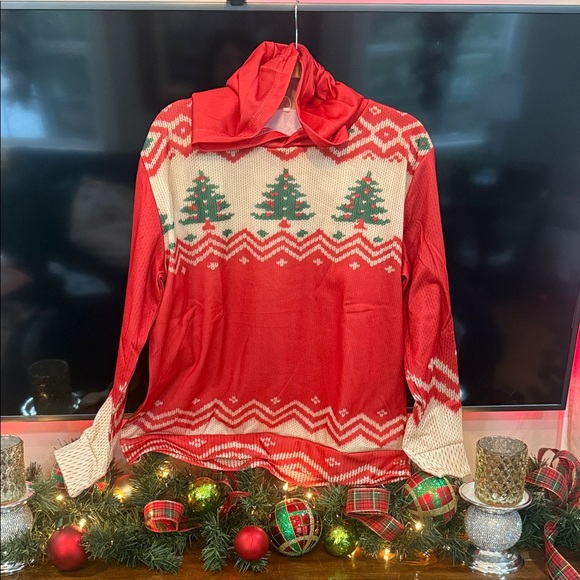Tops - Christmas Tree Performance Sweatshirt